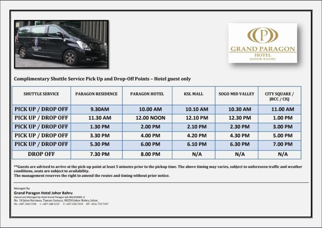 Jb City Paragon Serviced Apartment Johor Bahru Zewnętrze zdjęcie
